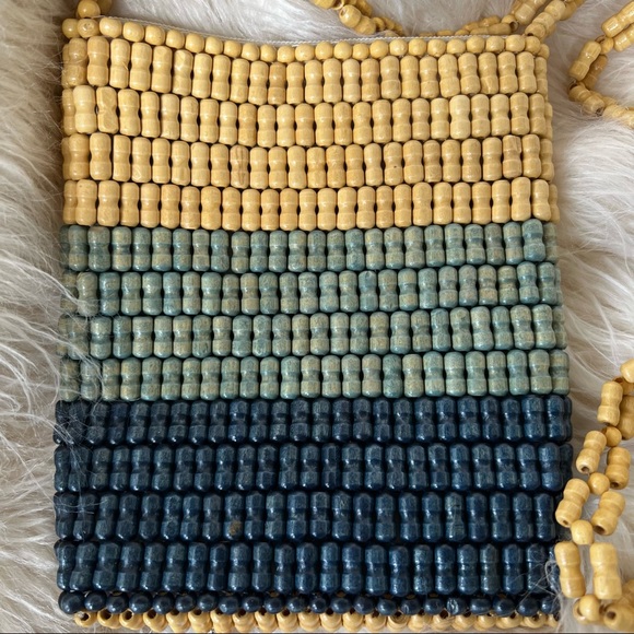 Ombré Bamboo Beaded Crossbody - Picture 5 of 5